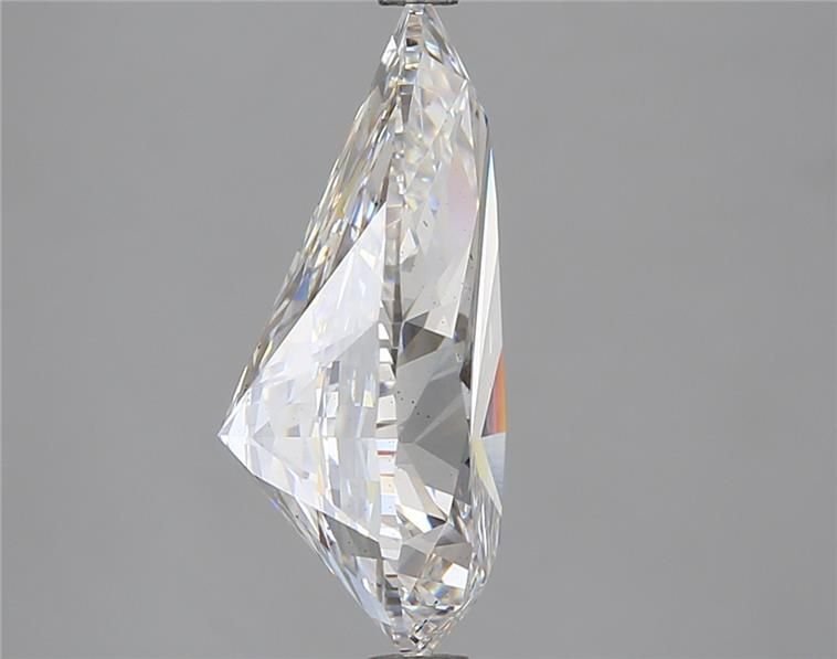 5.07ct F SI2 Rare Carat Ideal Cut Pear Lab Grown Diamond