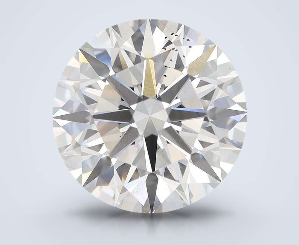 8.21 Carat Round Lab Diamond