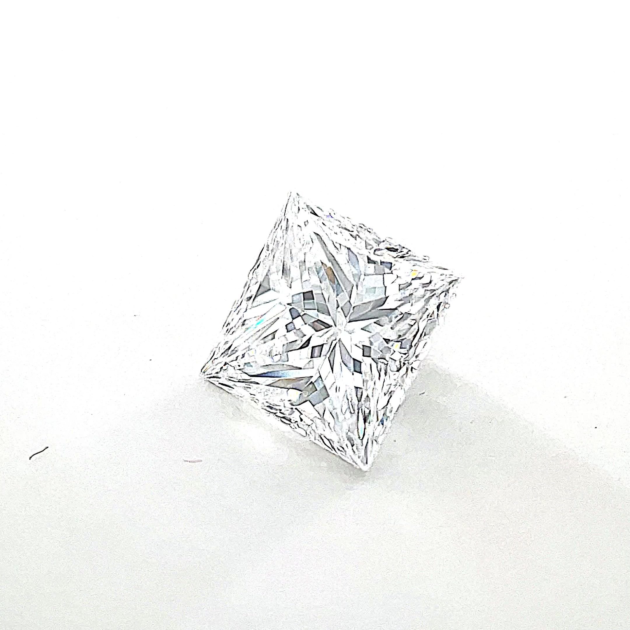 0.77 Carat Princess Natural Diamond