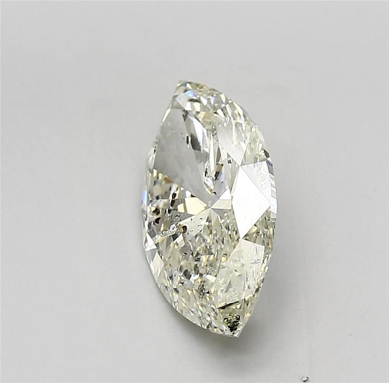2.51ct K SI2 Rare Carat Ideal Cut Marquise Diamond