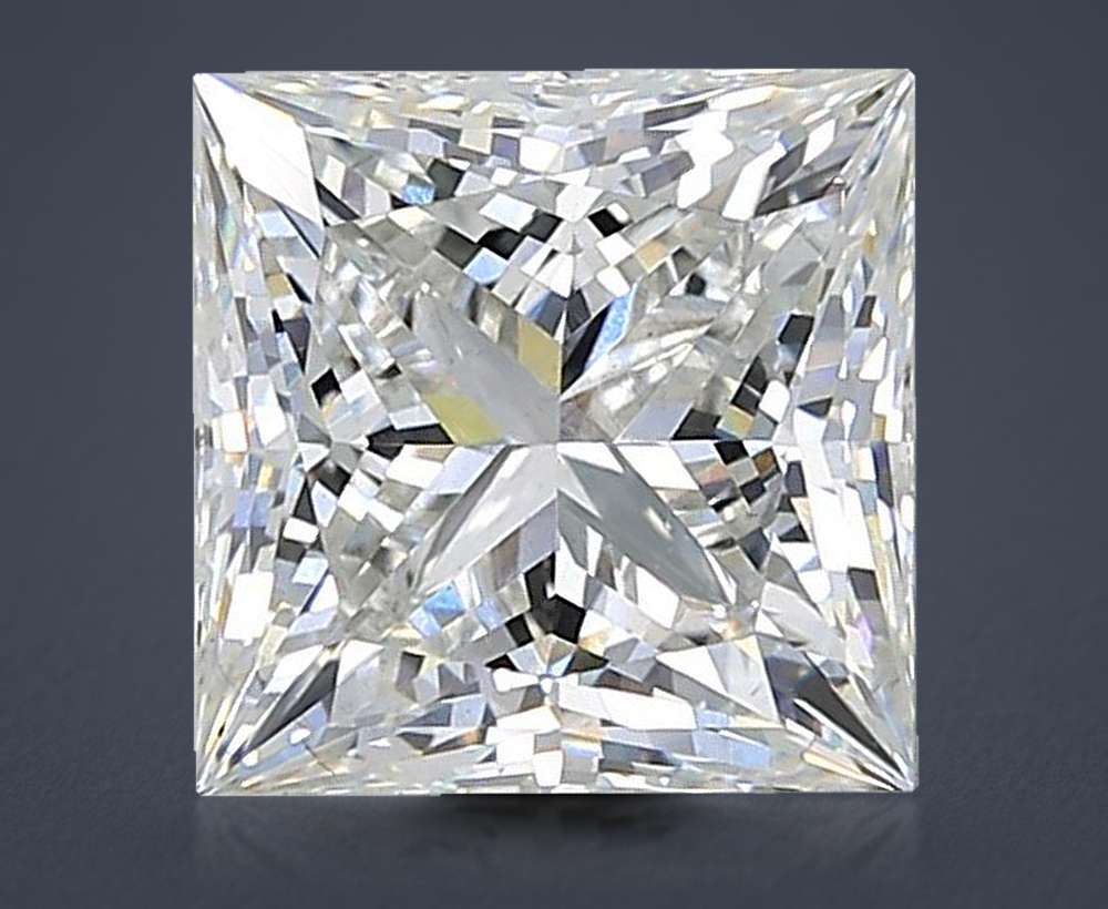 3.87 Carat Princess Lab Diamond