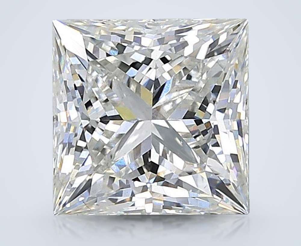 3.87 Carat Princess Lab Diamond