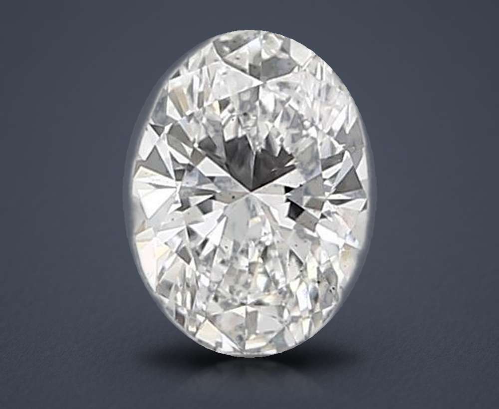 0.72 Carat Oval Lab Diamond