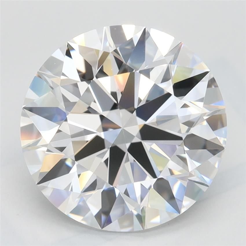 3.46ct D IF Rare Carat Ideal Cut Round Lab Grown Diamond