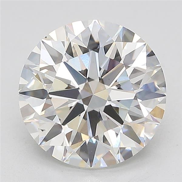 3.25ct F VS2 Rare Carat Ideal Cut Round Lab Grown Diamond