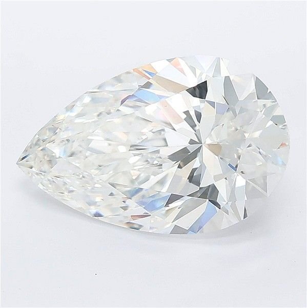 4.07 Carat Pear Lab Diamond