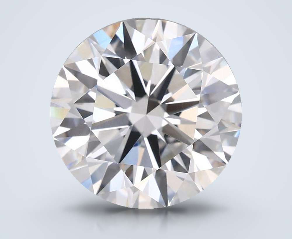 3.53 Carat Round Lab Diamond