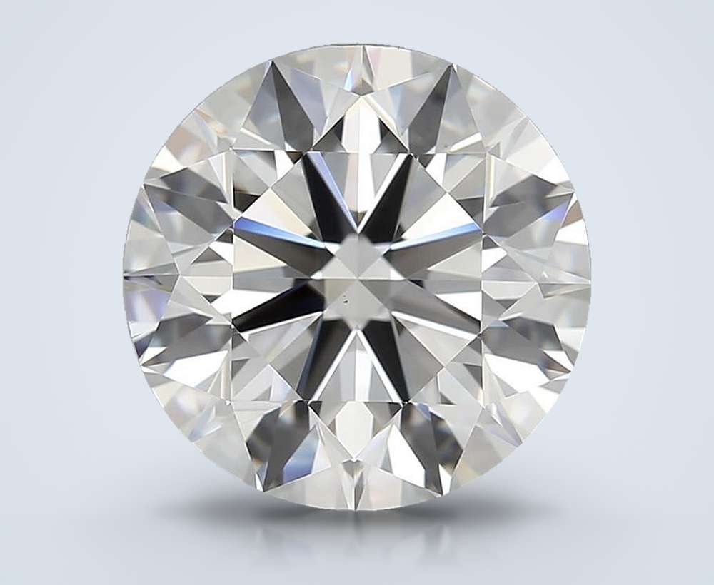 3.27 Carat Round Natural Diamond