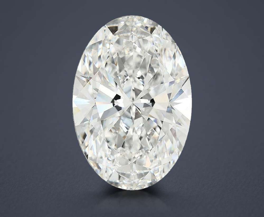 10.70 Carat Oval Lab Diamond