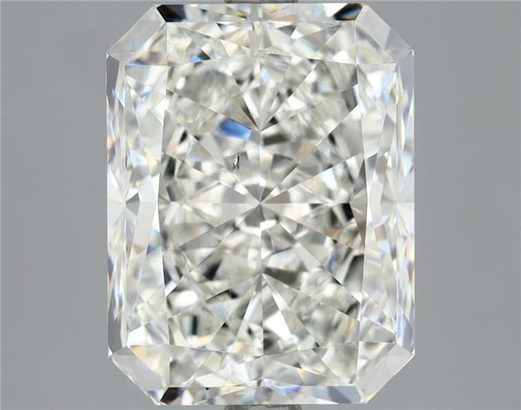 3.07ct I SI1 Rare Carat Ideal Cut Radiant Diamond