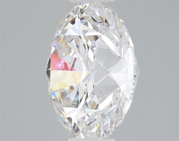 2.59ct F SI1 Rare Carat Ideal Cut Round Lab Grown Diamond