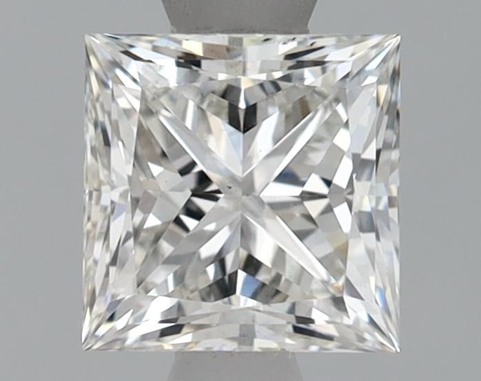 0.92ct G VS2 Rare Carat Ideal Cut Princess Lab Grown Diamond