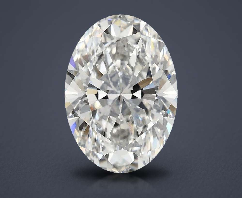 4.10 Carat Oval Lab Diamond