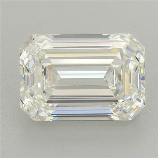 1.92ct H VS1 Rare Carat Ideal Cut Emerald Lab Grown Diamond