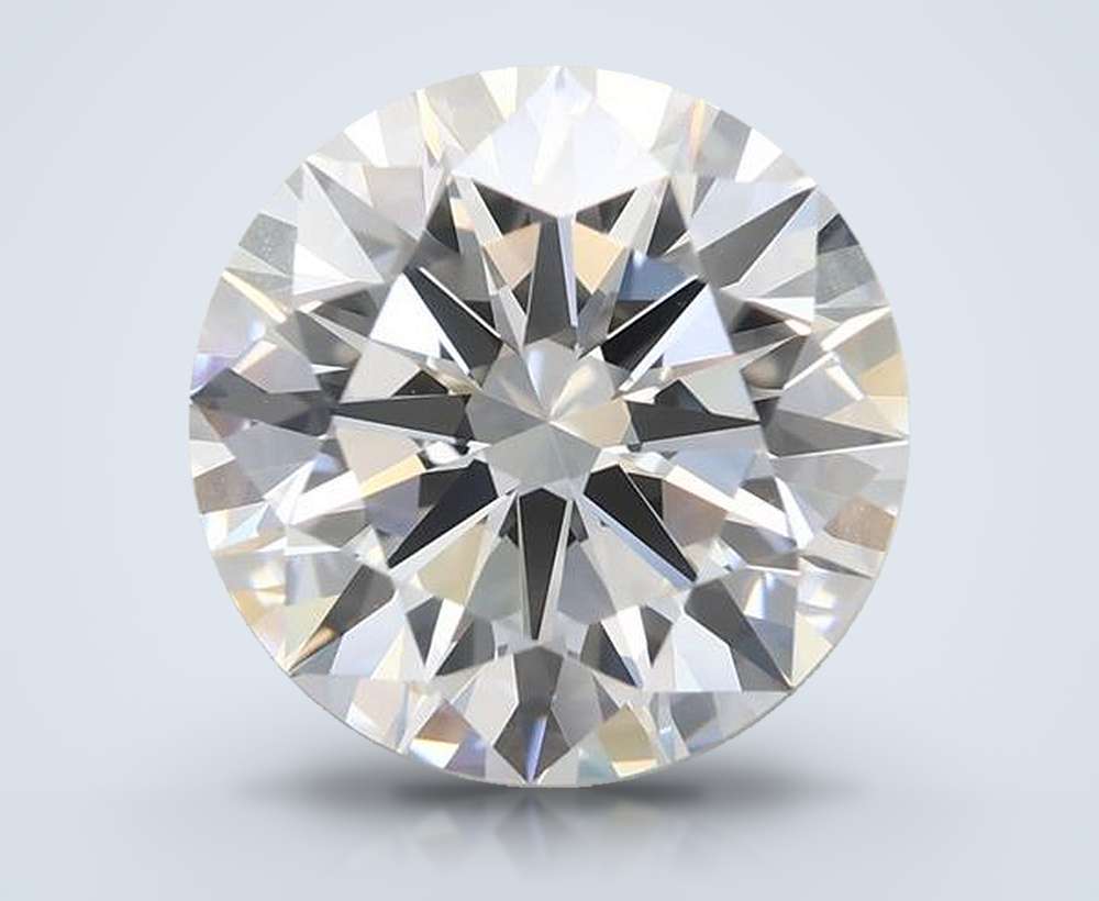 4.04 Carat Round Lab Diamond