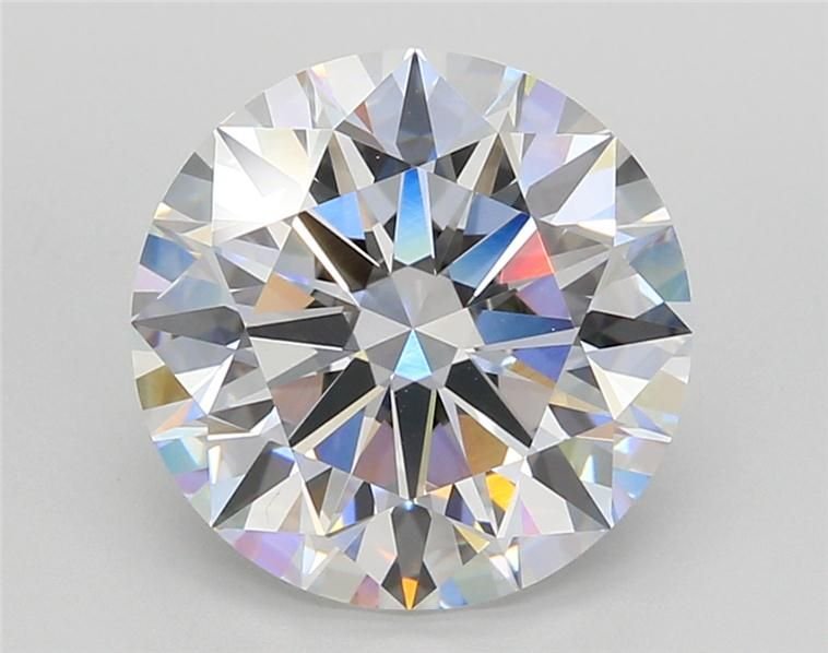 4.59ct D VVS2 Rare Carat Ideal Cut Round Lab Grown Diamond