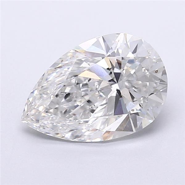 2.22ct E VS1 Rare Carat Ideal Cut Pear Lab Grown Diamond