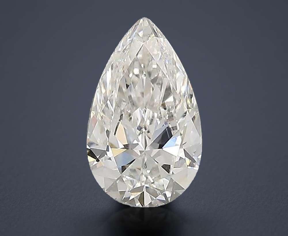 1.00 Carat Pear Natural Diamond