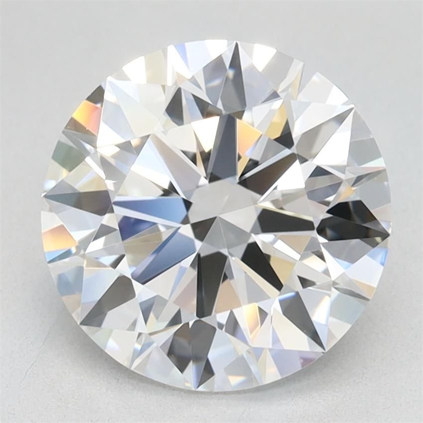 2.51ct D VVS1 Rare Carat Ideal Cut Round Lab Grown Diamond