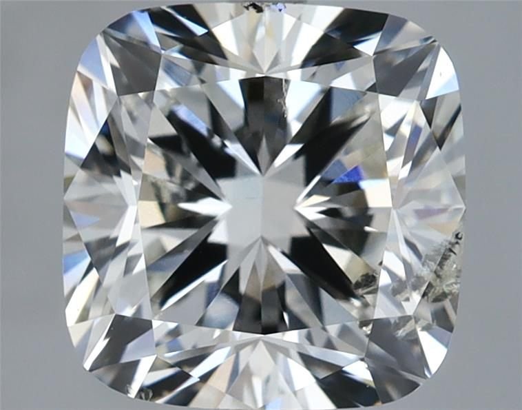 4.23ct I SI2 Rare Carat Ideal Cut Cushion Lab Grown Diamond