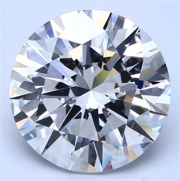 12.12ct F VS2 Excellent Cut Round Lab Grown Diamond