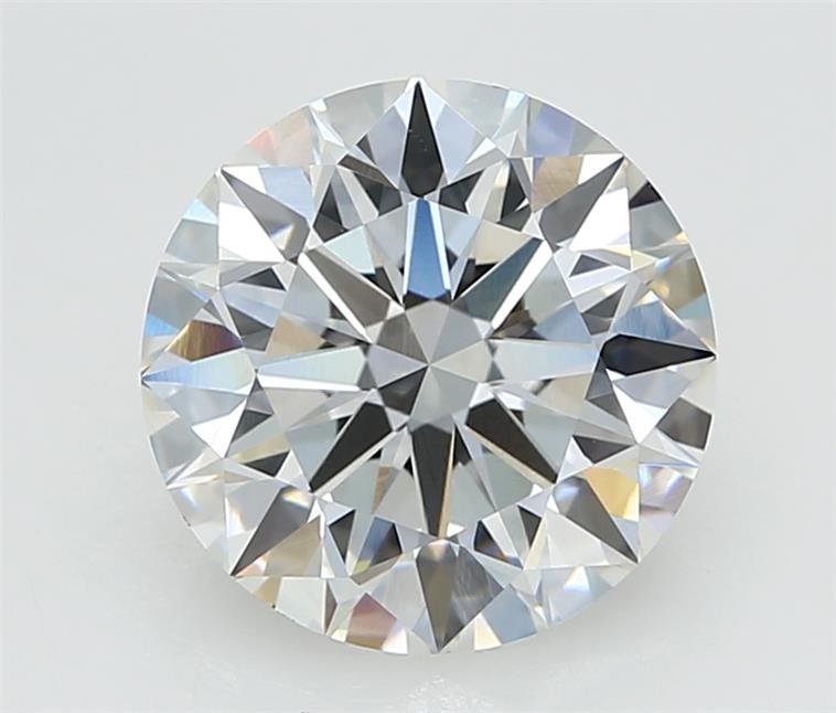 3.57ct F VVS2 Rare Carat Ideal Cut Round Lab Grown Diamond