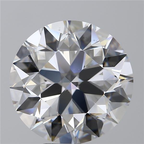 7.01ct E VS2 Excellent Cut Round Diamond