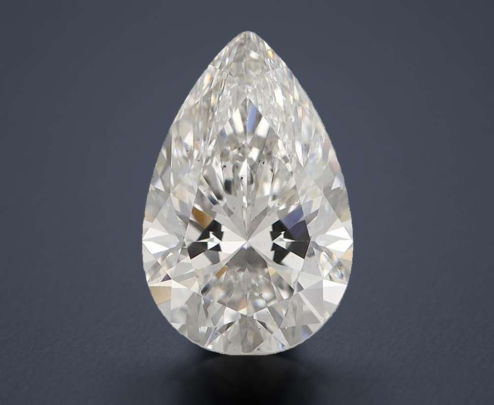 3.08 Carat Pear Lab Diamond