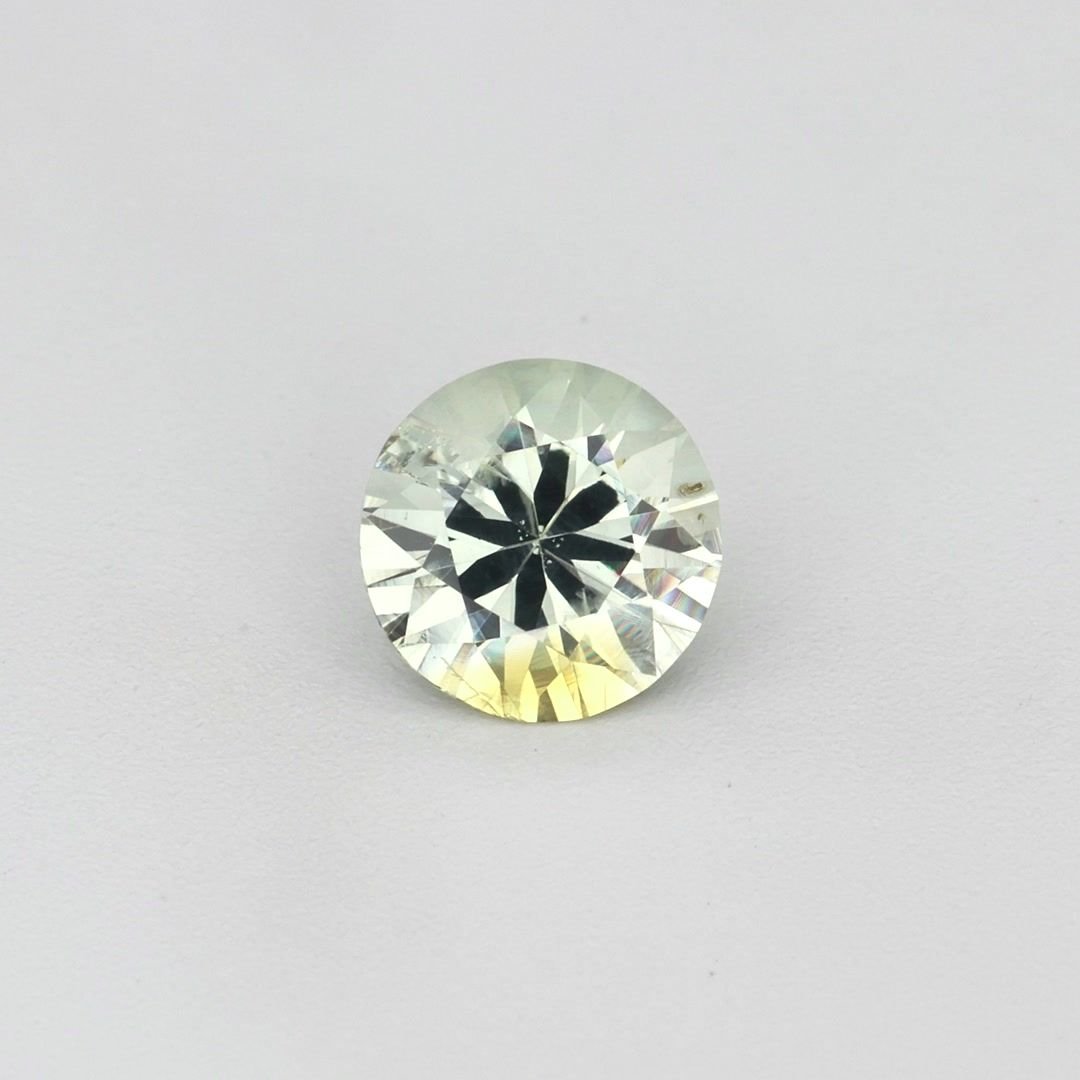 0.36 Carat Yellow Round Sapphire
