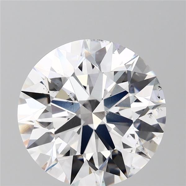 3.71ct E SI1 Rare Carat Ideal Cut Round Lab Grown Diamond