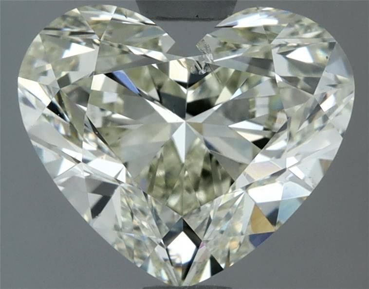 2.02ct K SI2 Rare Carat Ideal Cut Heart Diamond
