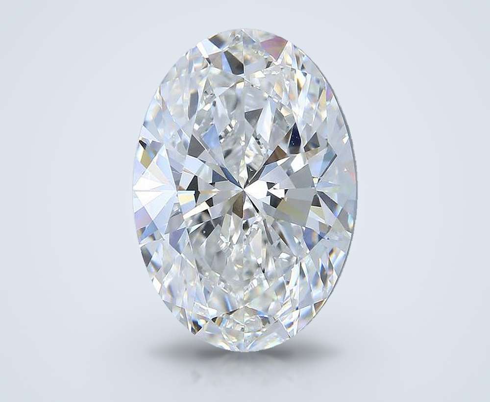 8.47 Carat Oval Lab Diamond