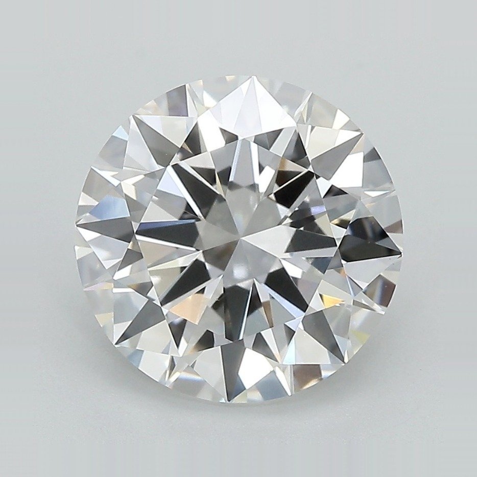 4.29ct E VVS2 Excellent Cut Round Lab Grown Diamond