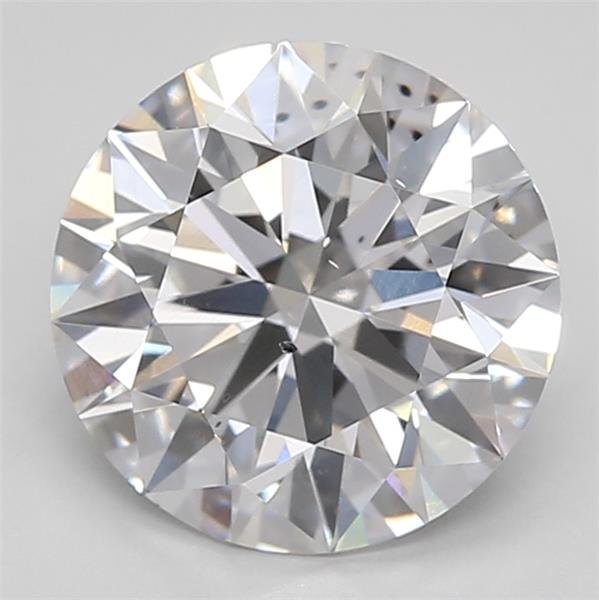 2.08ct E SI1 Rare Carat Ideal Cut Round Lab Grown Diamond