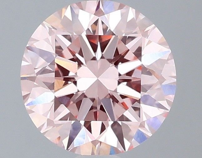 1.50 Ct. Fancy Intense Pink Round Lab Diamond
