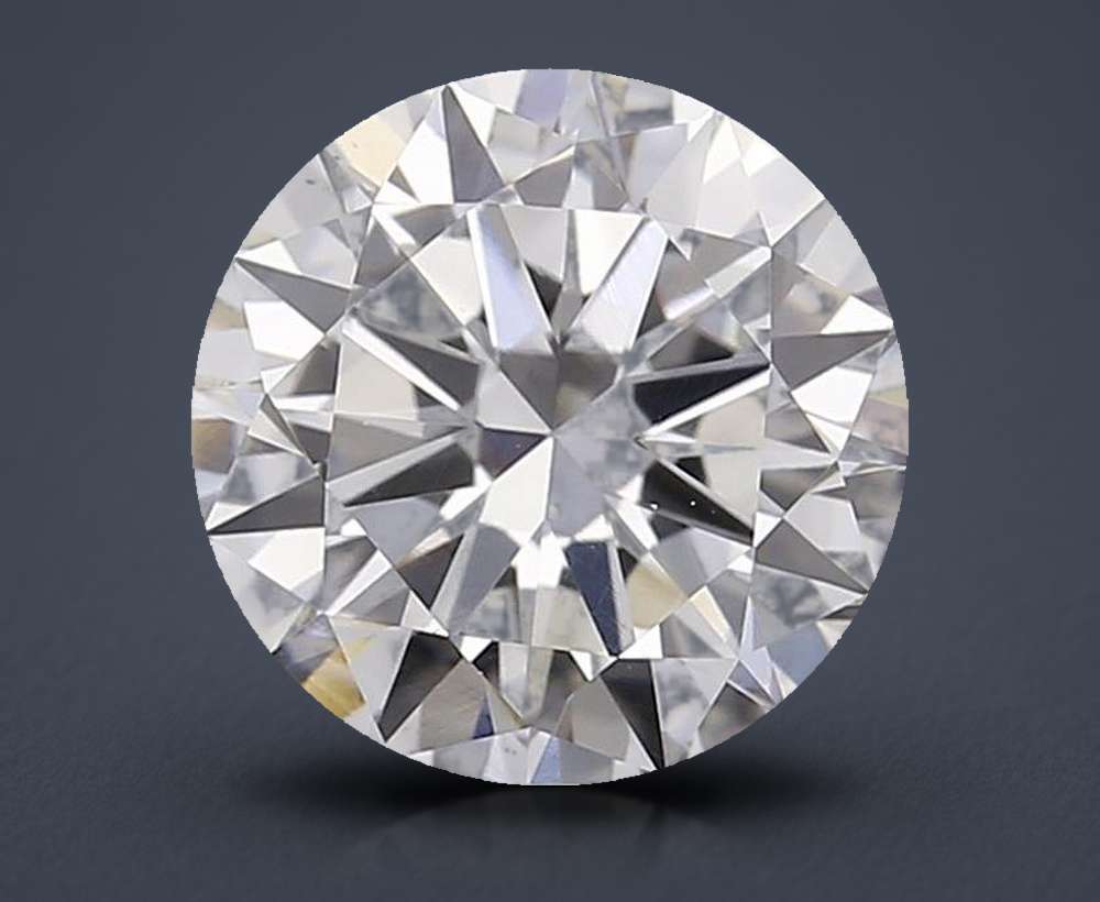 0.91 Carat Round Lab Diamond