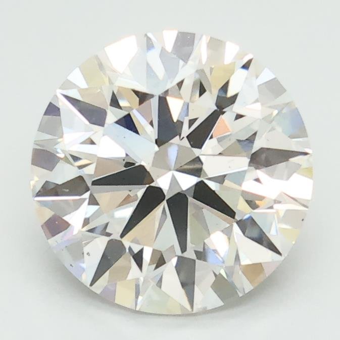 2.58ct F VS2 Rare Carat Ideal Cut Round Lab Grown Diamond