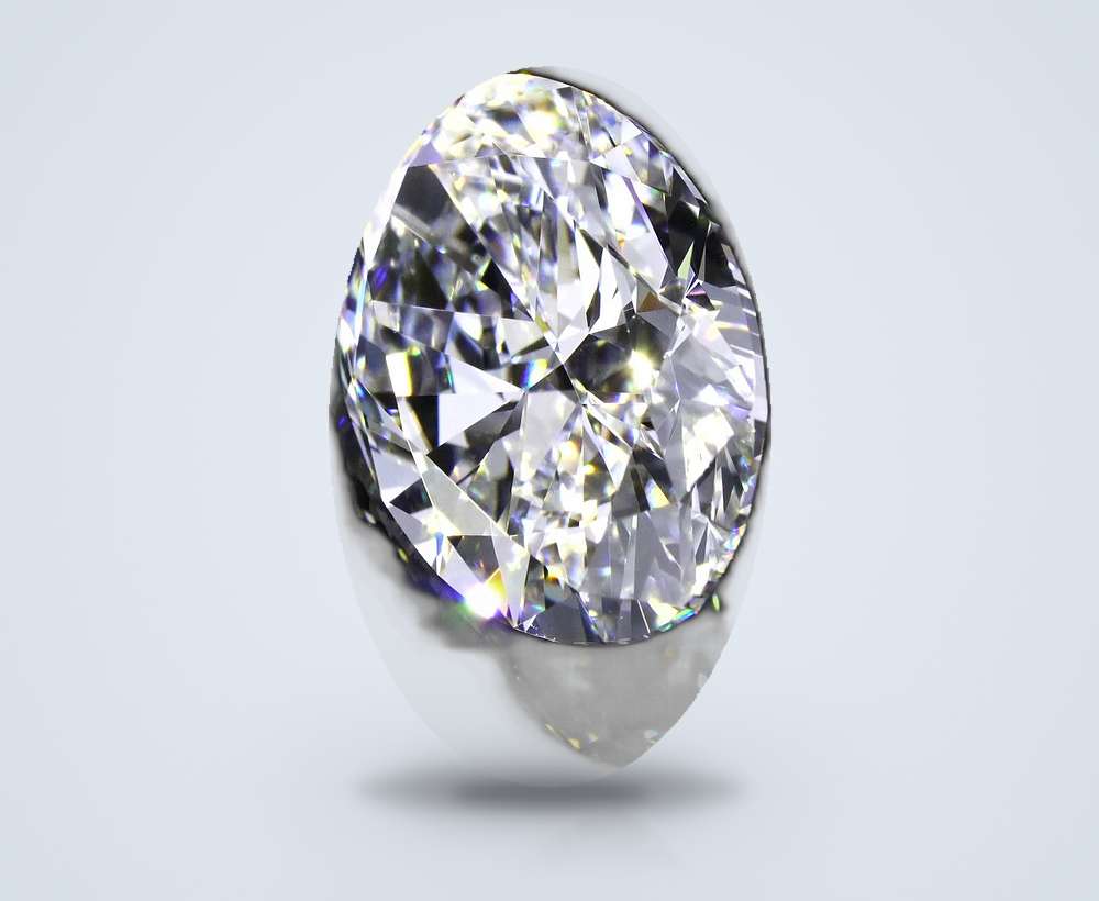 6.48 Carat Oval Natural Diamond