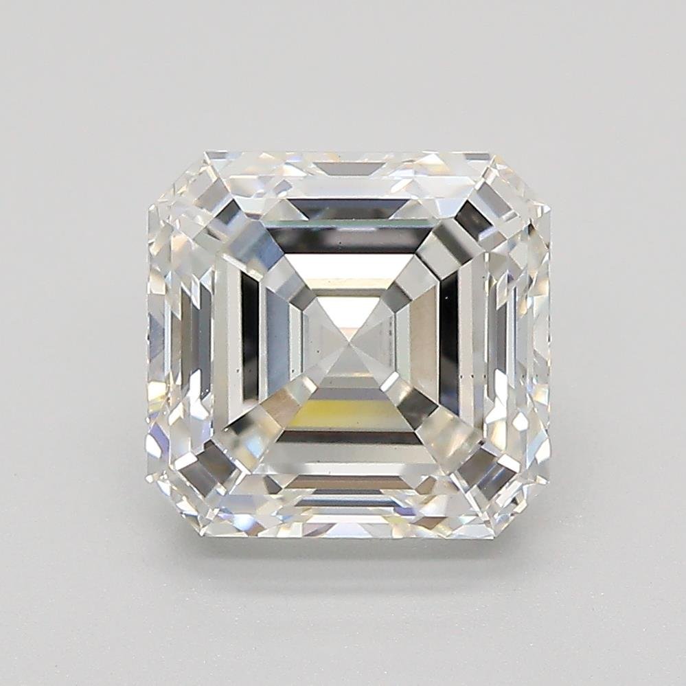 3.13ct H VS1 Very Good Cut Asscher Lab Grown Diamond