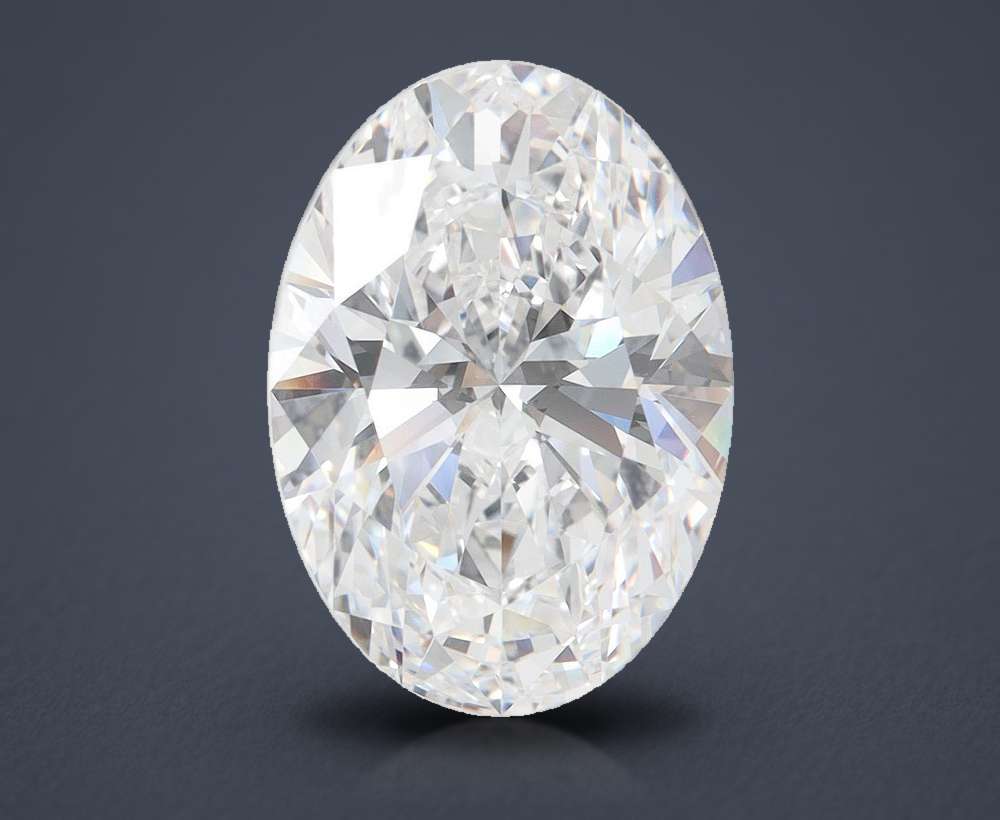 4.10 Carat Oval Lab Diamond