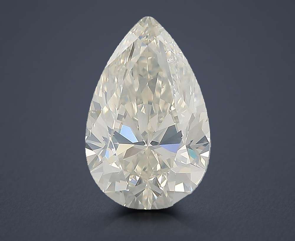 2.00 Carat Pear Natural Diamond