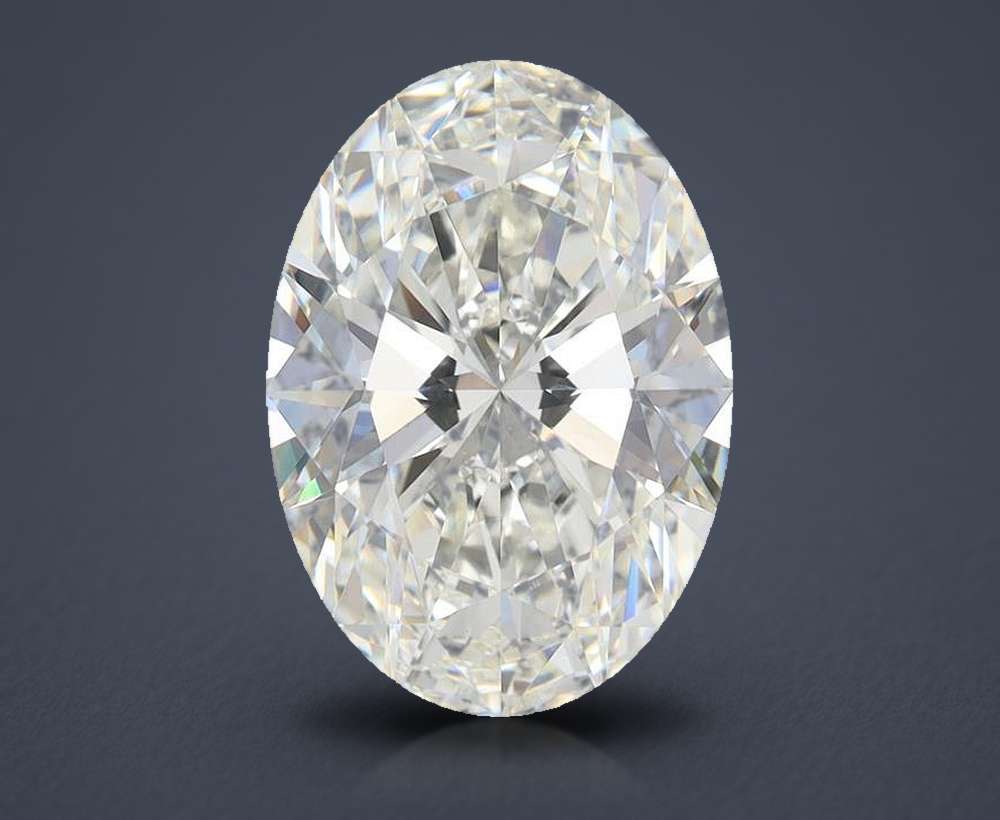 5.56 Carat Oval Lab Diamond