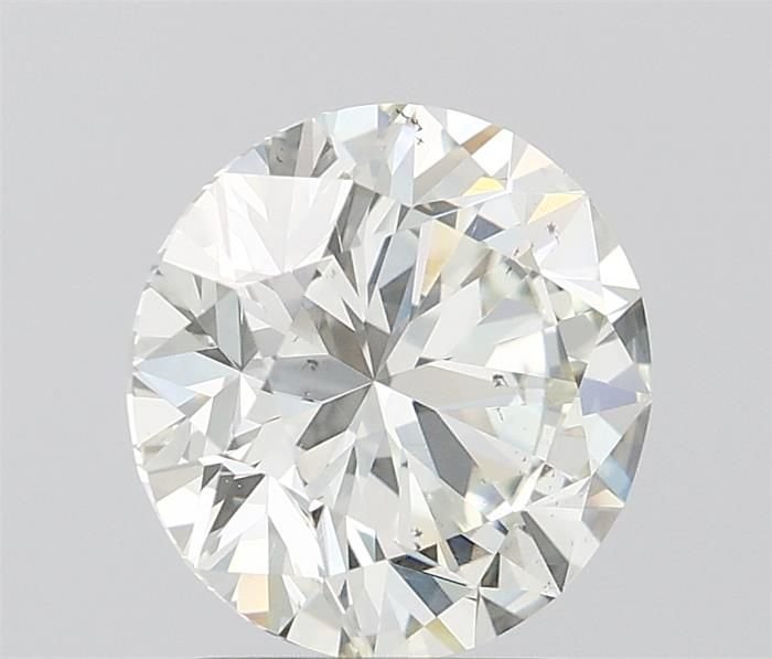 2.34ct J SI1 Rare Carat Ideal Cut Round Diamond