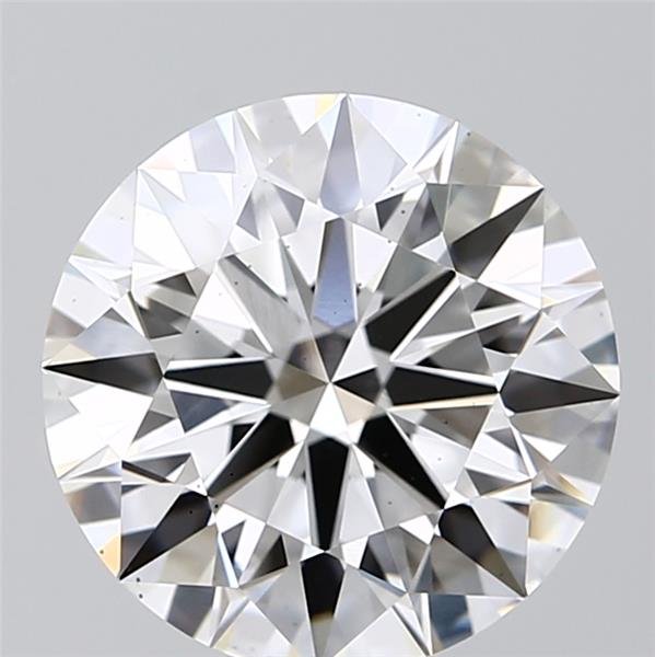 2.34ct D VS2 Rare Carat Ideal Cut Round Lab Grown Diamond