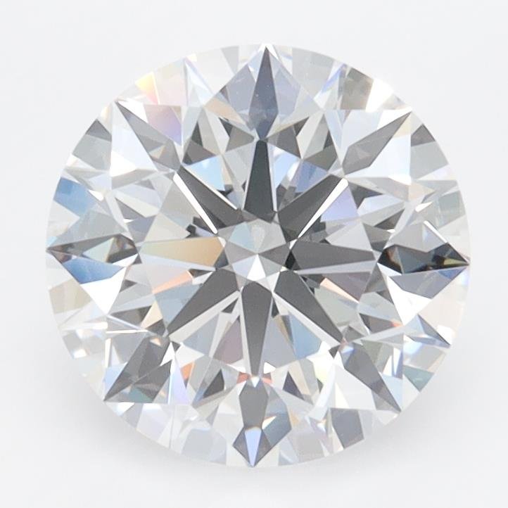 2.22ct D VVS2 Rare Carat Ideal Cut Round Lab Grown Diamond