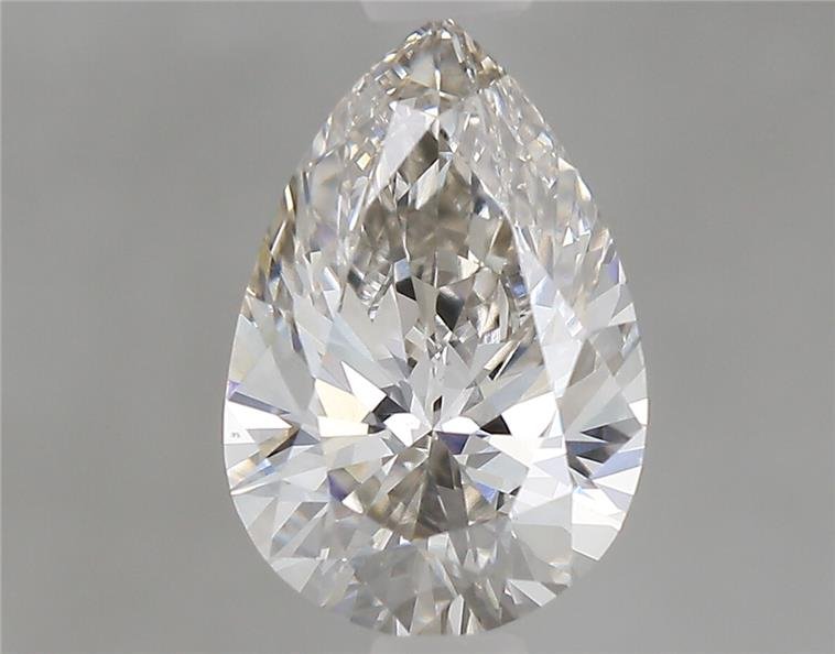 1.08ct H VS1 Rare Carat Ideal Cut Pear Lab Grown Diamond