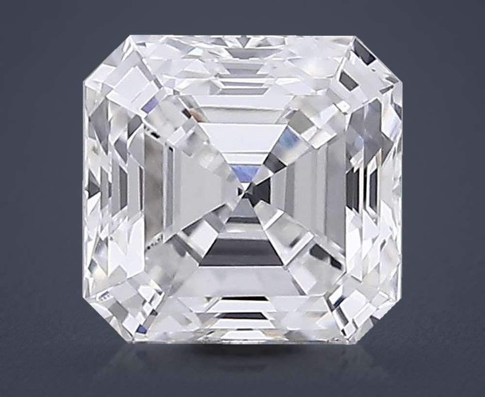 0.89 Carat Asscher Lab Diamond