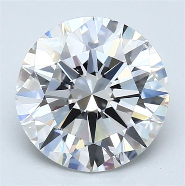 2.01ct F VS2 Excellent Cut Round Diamond