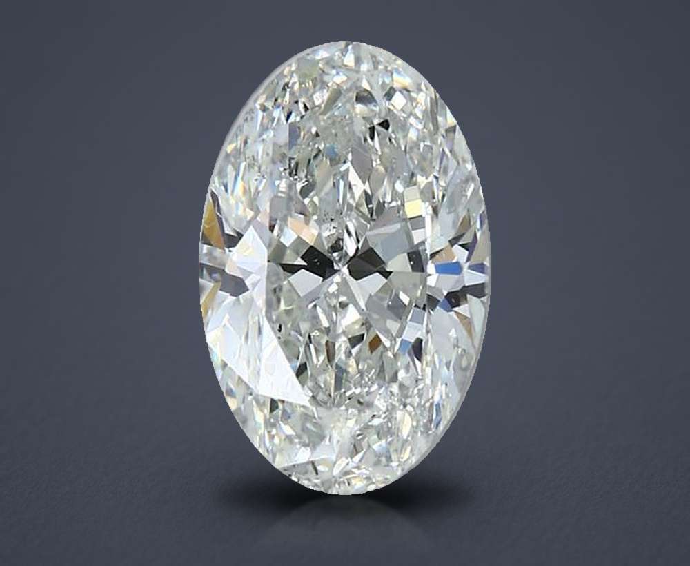 2.50 Carat Oval Natural Diamond