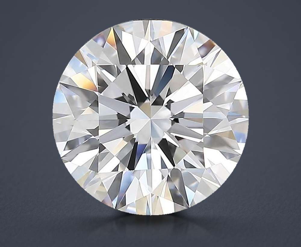 3.51 Carat Round Natural Diamond
